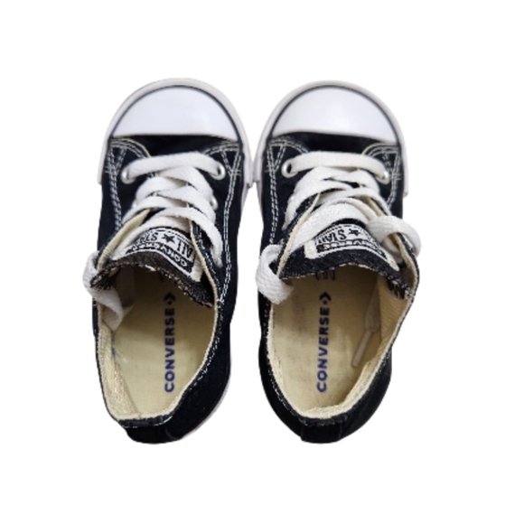Converse Chuck‎ Taylor All Star Canvas Baby Low Top Sneakers Toddlers Shoes - Picture 8 of 12